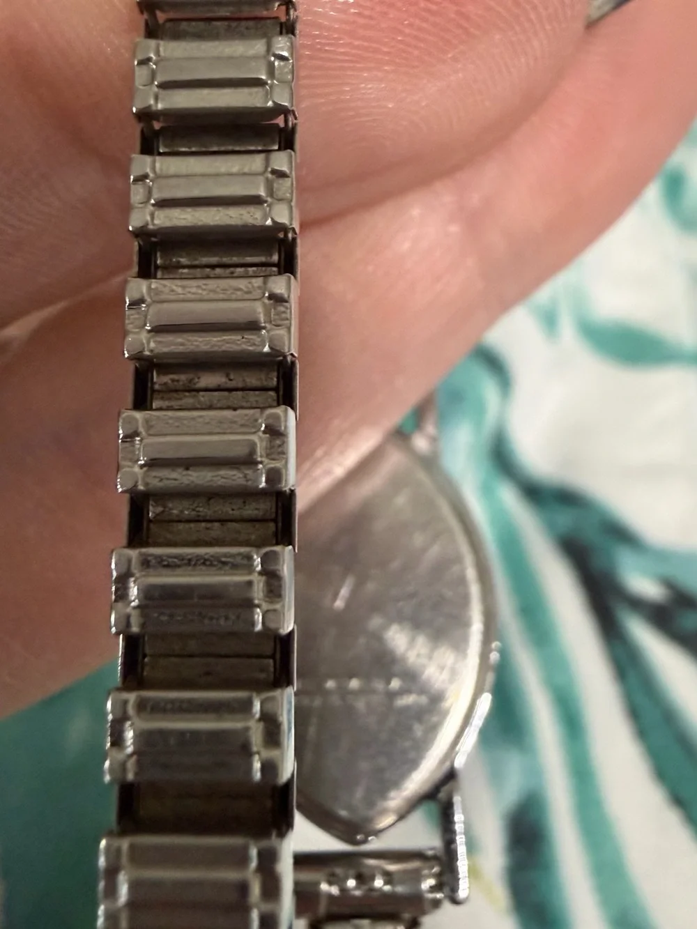 Timex Silver-Tone Case with Deep Blue Dial Women's Watch